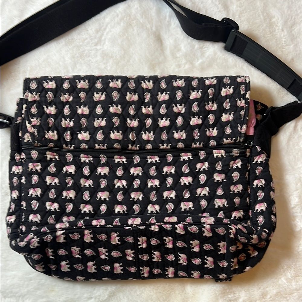 Vera Bradley Elephant Paisley Quilted Shoulder Bag - Picture 2 of 10